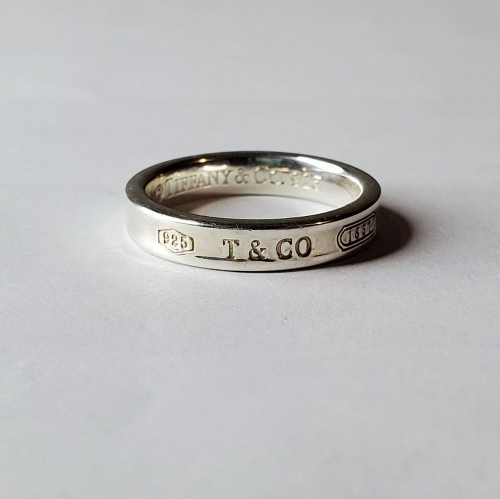 Tiffany 1837 Narrow Ring Size 7